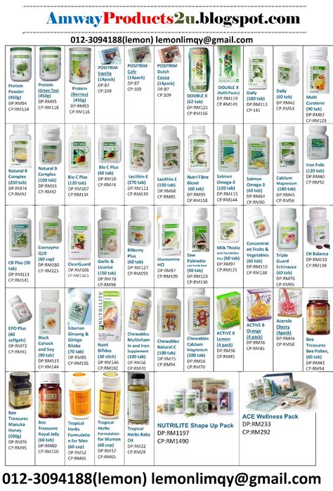 amway 6 pv|Product Catalog .